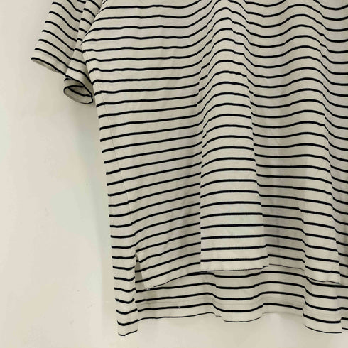 ポロバイラルフローレン Polo by RALPH LAUREN GOLF FIT スモールポニー刺繍 ボーダー ポロシャツ メンズ import:L