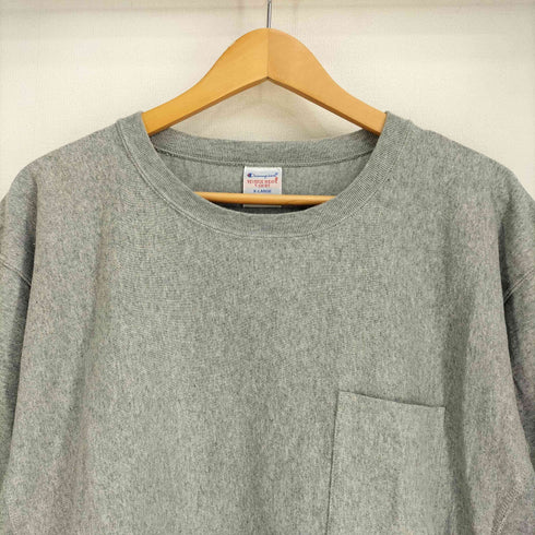 チャンピオン Champion REVERSE WEAVE S/S ポケット Tシャツ メンズ JPN:XL