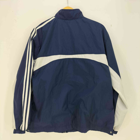 アディダス adidas パフォーマンスロゴ スリーストライプ ナイロンジャケット メンズ import:M