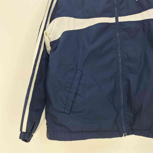 アディダス adidas パフォーマンスロゴ スリーストライプ ナイロンジャケット メンズ import:M