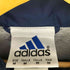 アディダス adidas パフォーマンスロゴ スリーストライプ ナイロンジャケット メンズ import:M