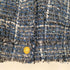 ザラ ZARA 金ボタン ツイードジャケット レディース import:M