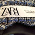 ザラ ZARA 金ボタン ツイードジャケット レディース import:M