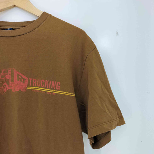 ギャップ Gap 00S フロントプリント クルーネックTシャツ メンズ import:L