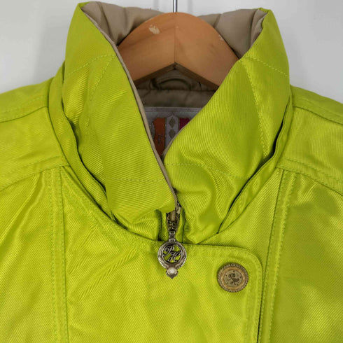 フェニックス phenix 金ボタン 中綿 クロップドジャケット レディース