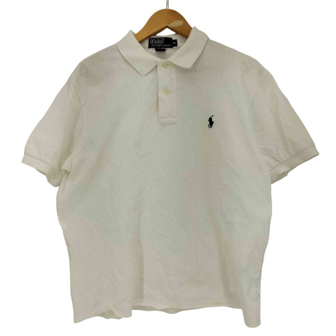 ポロバイラルフローレン Polo by RALPH LAUREN スモールポニー刺繍 鹿の子ポロシャツ メンズ import:M