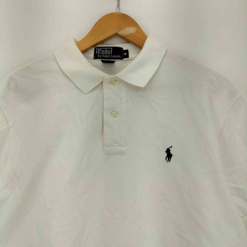 ポロバイラルフローレン Polo by RALPH LAUREN スモールポニー刺繍 鹿の子ポロシャツ メンズ import:M