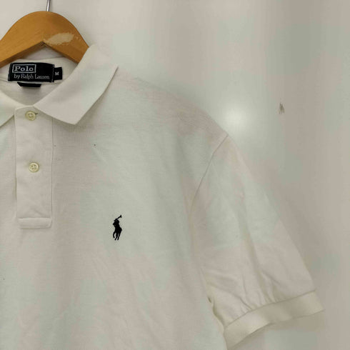 ポロバイラルフローレン Polo by RALPH LAUREN スモールポニー刺繍 鹿の子ポロシャツ メンズ import:M