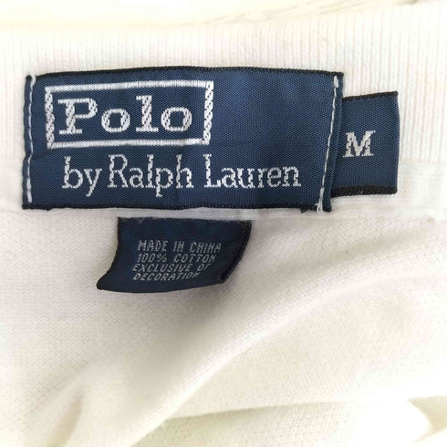 ポロバイラルフローレン Polo by RALPH LAUREN スモールポニー刺繍 鹿の子ポロシャツ メンズ import:M