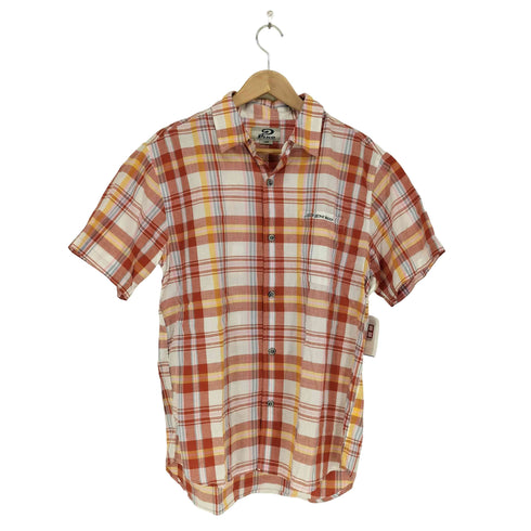 ピコ PIKO ロゴ刺繍 ショートスリーブポケットシャツ メンズ import:L