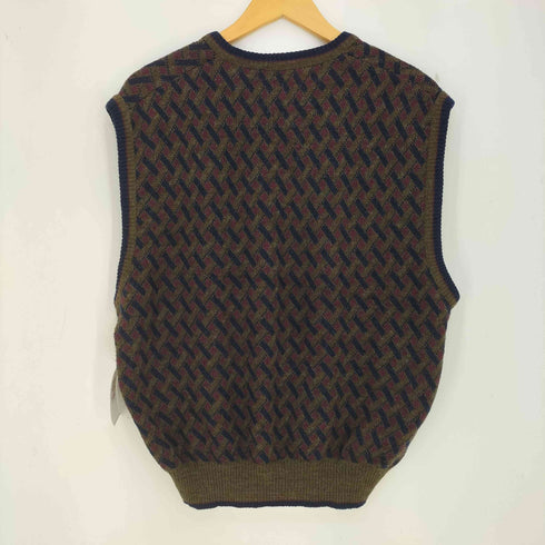 FLORENCE TRICOT イタリア製 Vネック ニットベスト メンズ