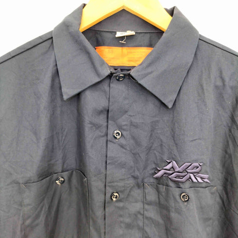 ヨルダン製 NO FEAR S/S ワークシャツ メンズ import:L