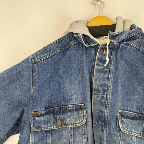 セントジョンズベイ STJOHNS BAY フード付き デニムトラッカージャケット メンズ JPN:XL