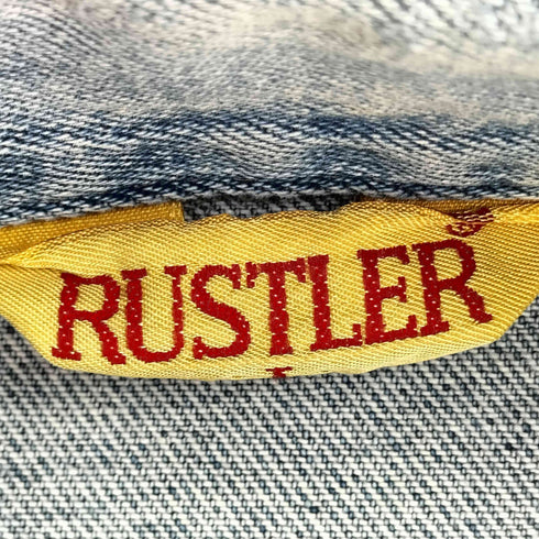 ラスラー RUSTLER デニムトラッカージャケット メンズ import:L