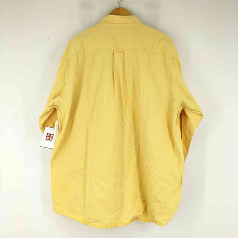 ノーティカ NAUTICA ワンポイントロゴ刺繍 BD L/S シャツ メンズ import:XL