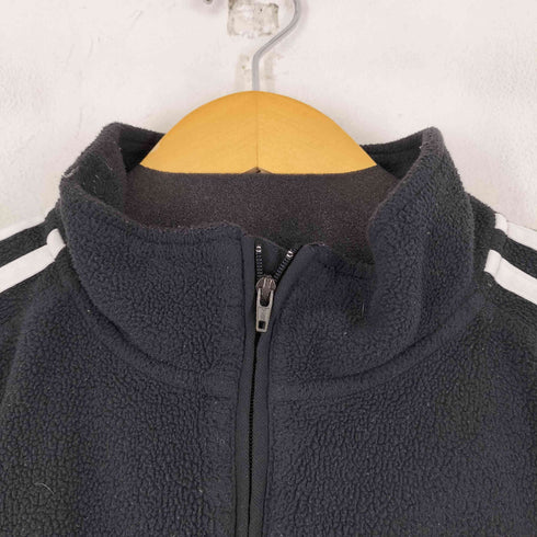 アディダス adidas 00S パフォーマンスロゴ刺繍 ハーフジップフリースプルオーバー メンズ XO