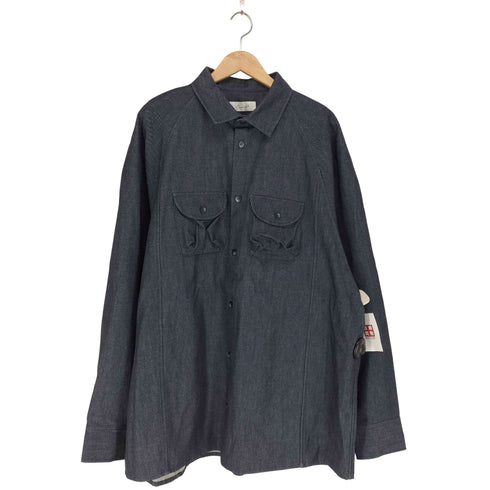 RIN BY TTAGGG オーバーサイズデニムシャツジャケット import メンズ import:XL