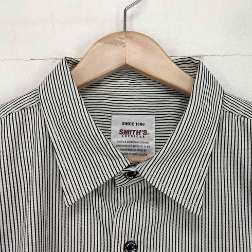 スミスアメリカン SMITHS AMERICAN T/Cツイル 切替ポケット ワークシャツ メンズ 4L