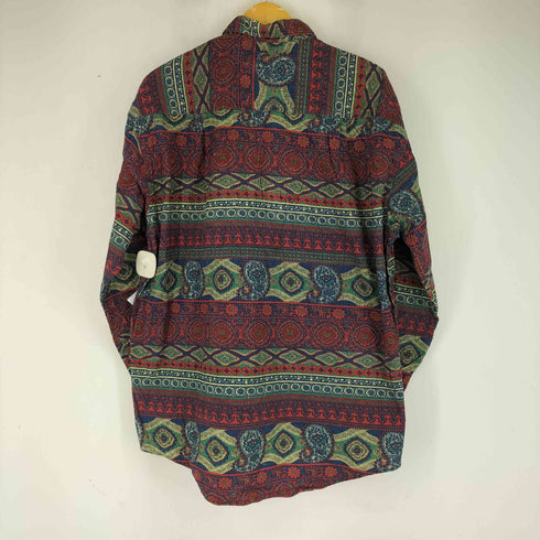 MCNEAL L/S 総柄 コーデュロイ シャツ メンズ