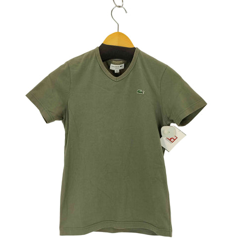 ラコステ LACOSTE Vネック Tシャツ レディース import:XS