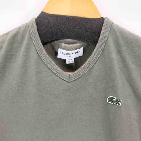ラコステ LACOSTE Vネック Tシャツ レディース import:XS