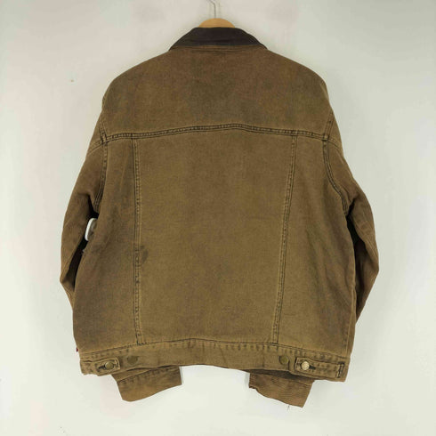 ウールリッチ WOOLRICH 90S 裏地ブランケット デニムトラッカージャケット メンズ import:L