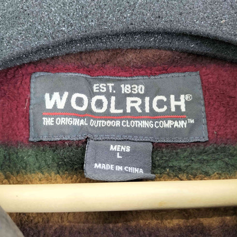 ウールリッチ WOOLRICH 90S 裏地ブランケット デニムトラッカージャケット メンズ import:L