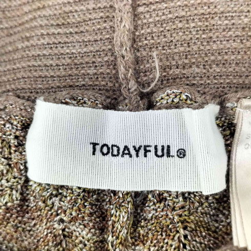 トゥデイフル TODAYFUL ラメ ニットパンツ レディース JPN:36