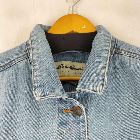 エディーバウアー Eddie Bauer 90S 白タグ デニムベスト レディース JPN:XL