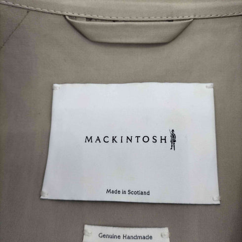 マッキントッシュ Mackintosh 英国製 比翼ステンカラーコート ゴム引きコート メンズ 32