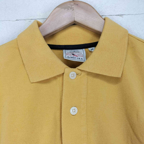 アヴィレックス AVIREX ロゴ刺繍 ポロシャツ メンズ import:M