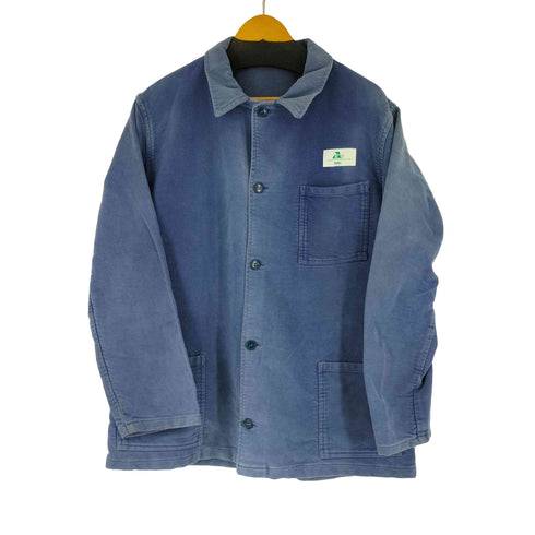 ユーロワーク 70-80S モールスキン カバーオール メンズ