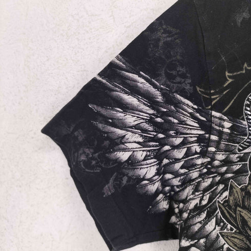 XAR 全面プリントクルーネックカットソー Y2K メンズ import:XL