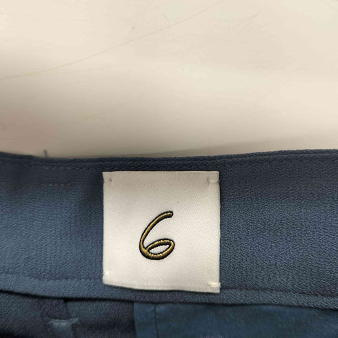 ロクビューティーアンドユースユナイテッドアローズ 6 BEAUTY & YOUTH UNITED ARROWS SUKE GEORGETTE PANTS レディース JPN:36