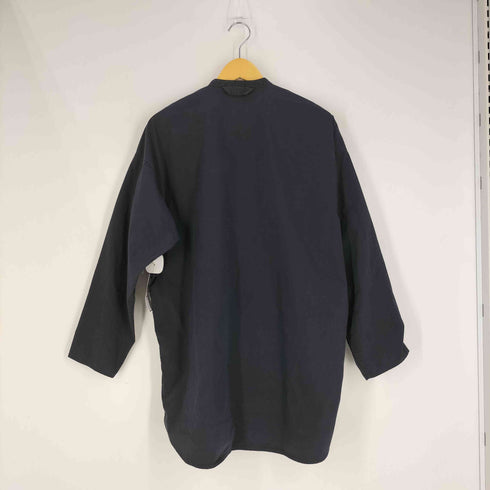 ムジルシリョウヒン 無印良品 ストレッチ高密度織りロングシャツ メンズ S-M