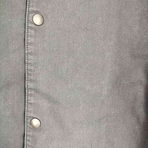 ムジルシリョウヒン 無印良品 ストレッチ高密度織りロングシャツ メンズ S-M