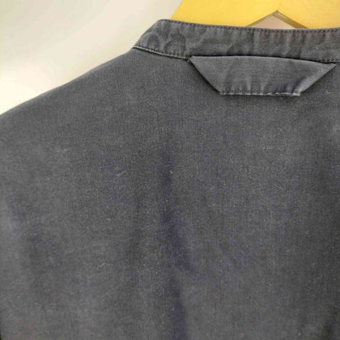 ムジルシリョウヒン 無印良品 ストレッチ高密度織りロングシャツ メンズ S-M