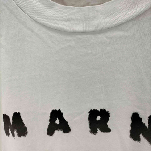 マルニ MARNI ロゴプリントクルーネックTシャツ メンズ 44