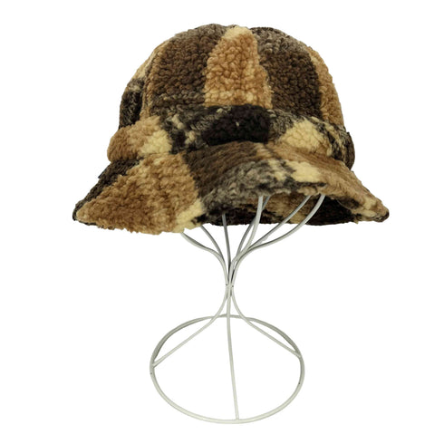 ステューシー Stussy SHERPA FLEECE BELL BUCKET HAT メンズ L/XL
