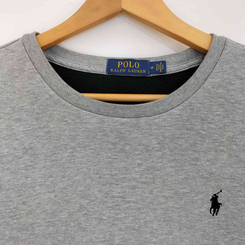 ポロラルフローレン POLO RALPH LAUREN ポニー刺繍 裏地フリース クルーネック スウェット メンズ import:M