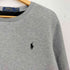 ポロラルフローレン POLO RALPH LAUREN ポニー刺繍 裏地フリース クルーネック スウェット メンズ import:M