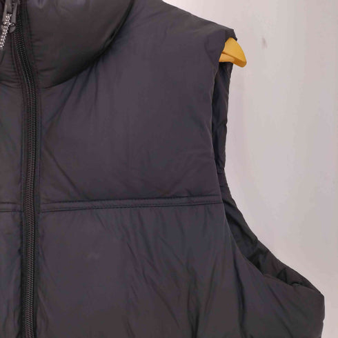 ザラ ZARA zaradnwr 裾ドローコード 中綿ナイロンベスト メンズ import:M