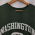 チャンピオン Champion 90S USA製 刺繍タグ REVERSE WEAVE WASHINGTON UNIVERSITY 4段 カプセル カレッジ プリント クルーネック スウェット トレーナー メンズ import:XL