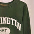チャンピオン Champion 90S USA製 刺繍タグ REVERSE WEAVE WASHINGTON UNIVERSITY 4段 カプセル カレッジ プリント クルーネック スウェット トレーナー メンズ import:XL