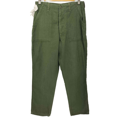 ユーエスアーミー U.S. ARMY 60-70s 米軍 コットンサテン ベイカーパンツ メンズ 34×31