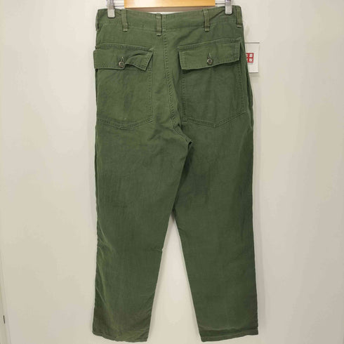 ユーエスアーミー U.S. ARMY 60-70s 米軍 コットンサテン ベイカーパンツ メンズ 34×31