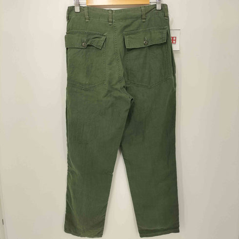 ユーエスアーミー U.S. ARMY 60-70s 米軍 コットンサテン ベイカーパンツ メンズ 34×31