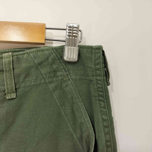 ユーエスアーミー U.S. ARMY 60-70s 米軍 コットンサテン ベイカーパンツ メンズ 34×31