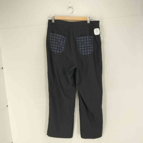 PEPPERONIBOYZ 総柄バックポケット ウエストベルトパンツ import レディース