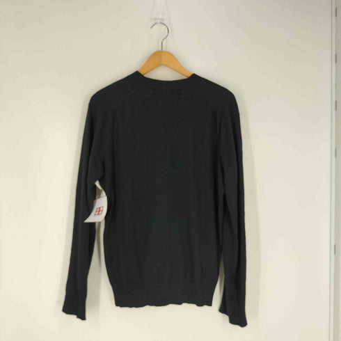 コムデギャルソンオム COMME des GARCONS HOMME AD2009 09AW Hロゴ 後染め コットンカシミヤ カーディガン メンズ JPN:S